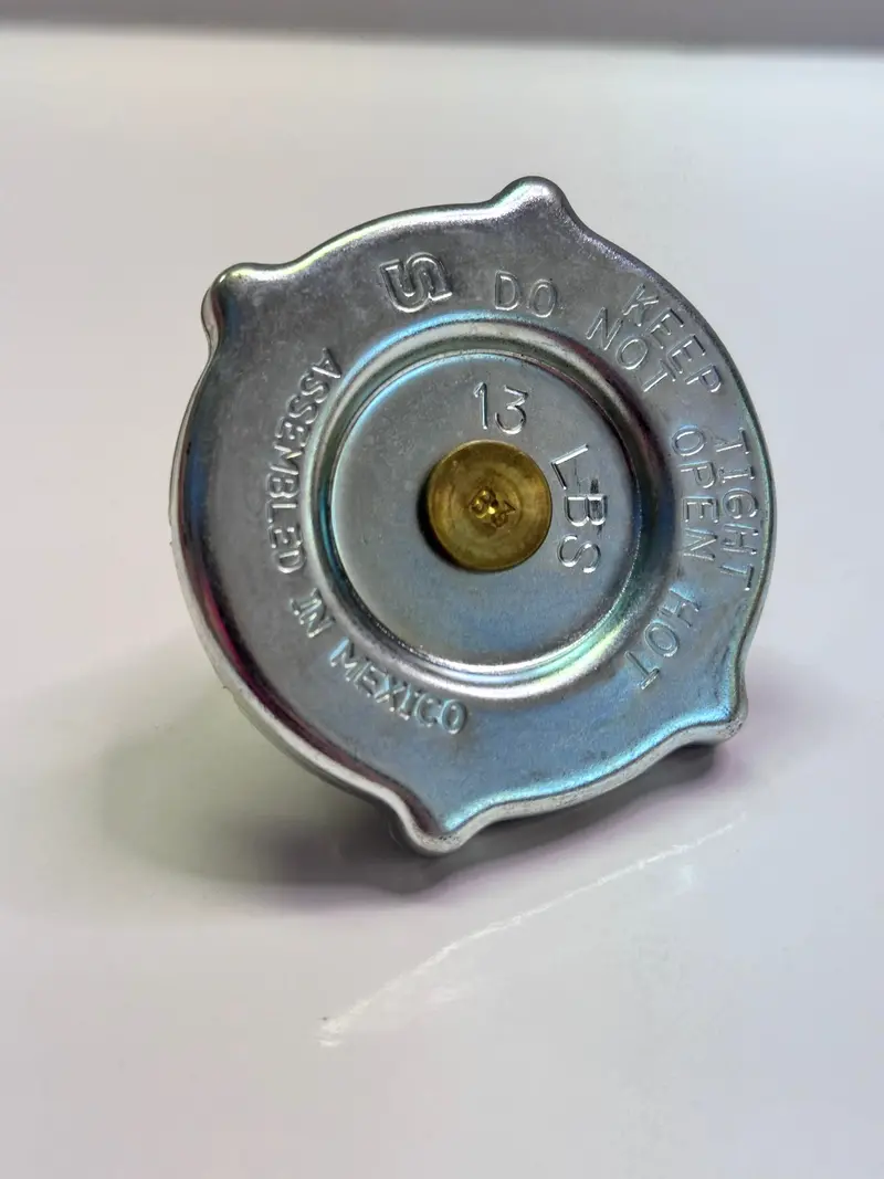 036-1865 Zinc Plated Heat Exchanger Radiator Cap - Caterpillar 1
