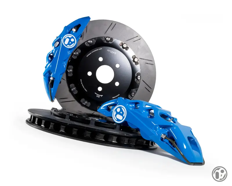 09 Design - 09D Front Brake Kit 6 Pot 380X34mm (Nitrous Blue) [Focus Rs Mk3] 1