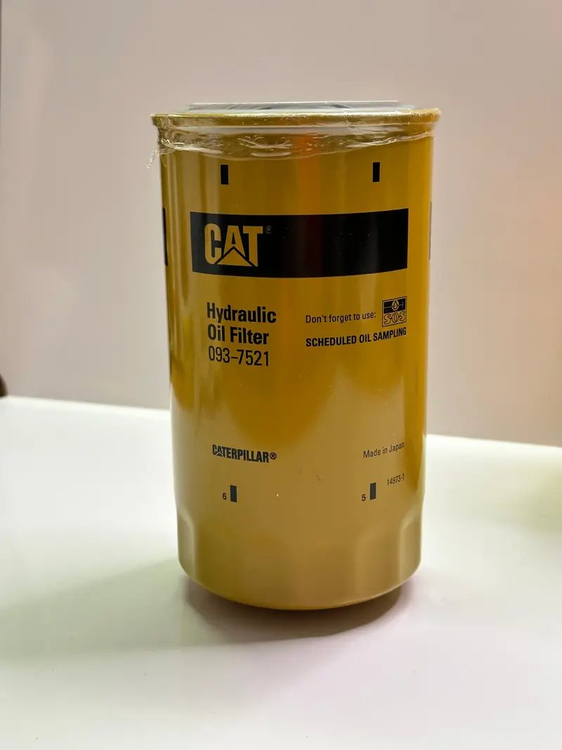 093-7521 Hydraulic/Transmission Oil Filter, Standard Efficiency - Genuine Cat Part 1
