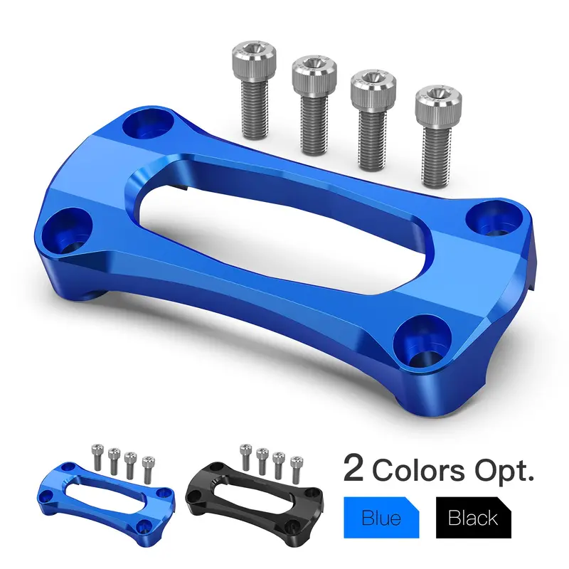 1 1/8" 28.6Mm Handlebar Stabilizer Mount Riser Clamp For Yamaha Yz125/250 2007-2020 1