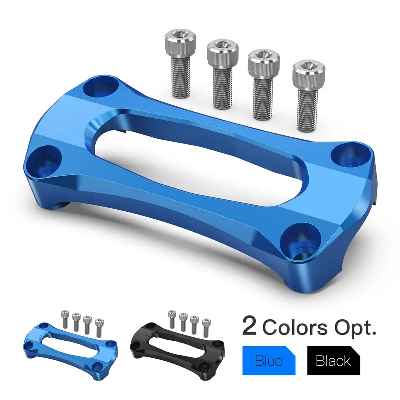 1 1/8" 28.6Mm Handlebar Stabilizer Mount Riser Clamp For Yamaha Yz250f 2014-2020 1