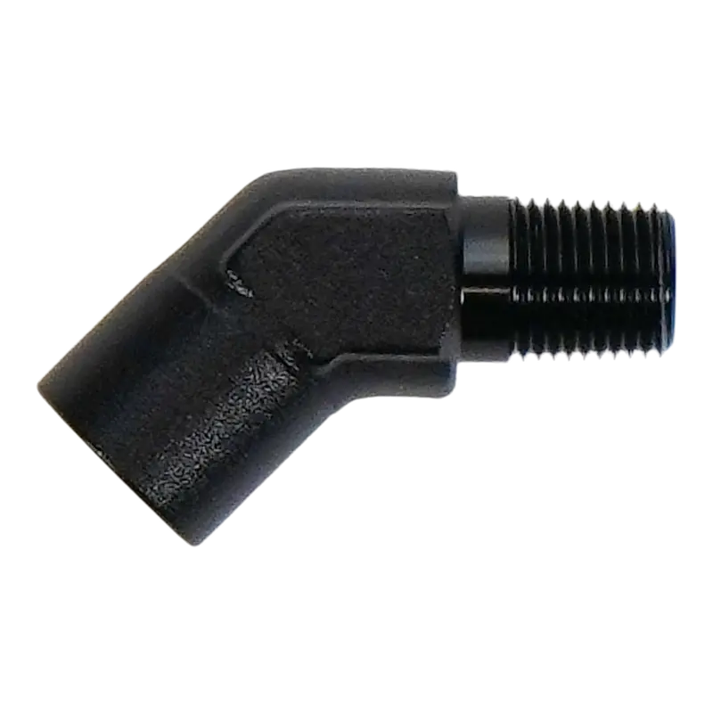 1/8" Npt Female To 1/8" Npt Male 45-Degree Fitting 1