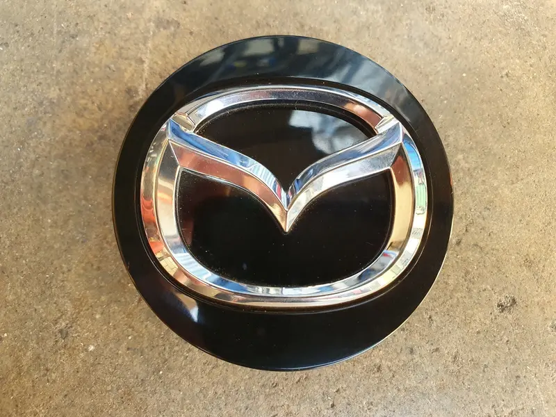 1 X Mazda 6 Oem Genuine Wheel Rim Mag Center Centre Hub Cap Black Replacement 1
