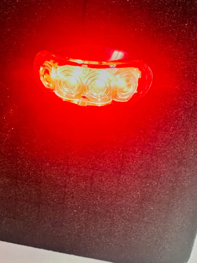 10-30V Rear Marker Lamp, Led, 50A, Prewired, Led50r ( Red ) Box Of 10 1