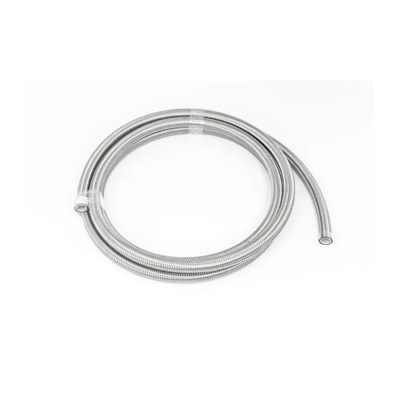 10 Ft, 8An Ss Double Braided Ptfe Hose 1