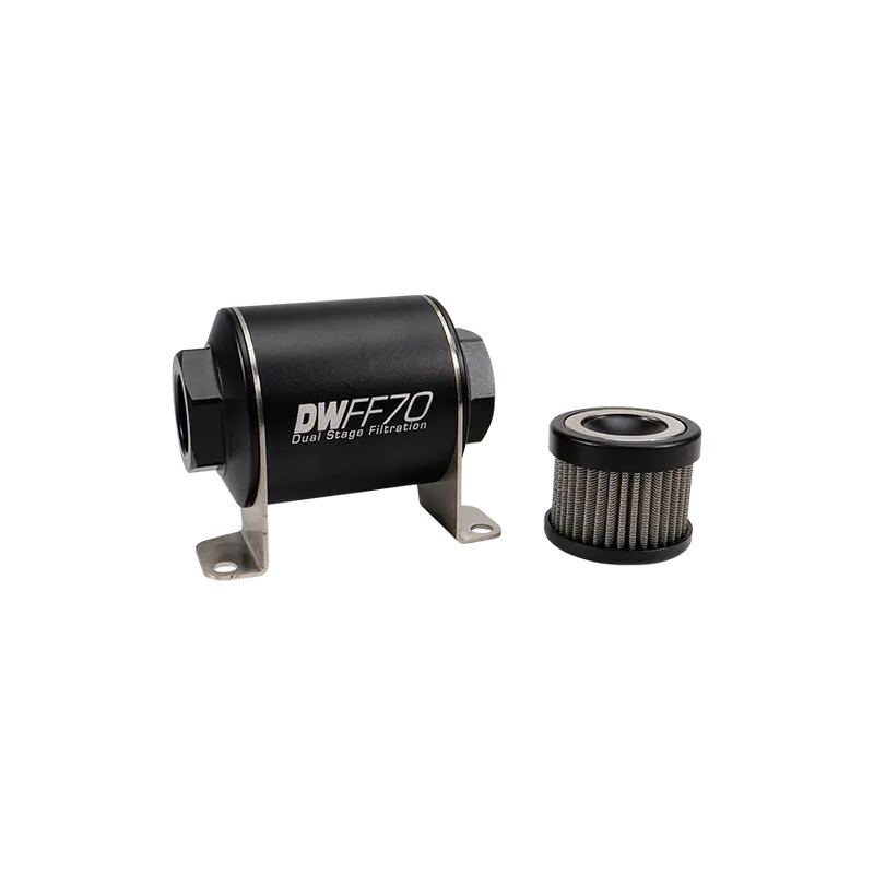 10An Female, 10 Micron, 70Mm In-Line Fuel Filter Kit 1