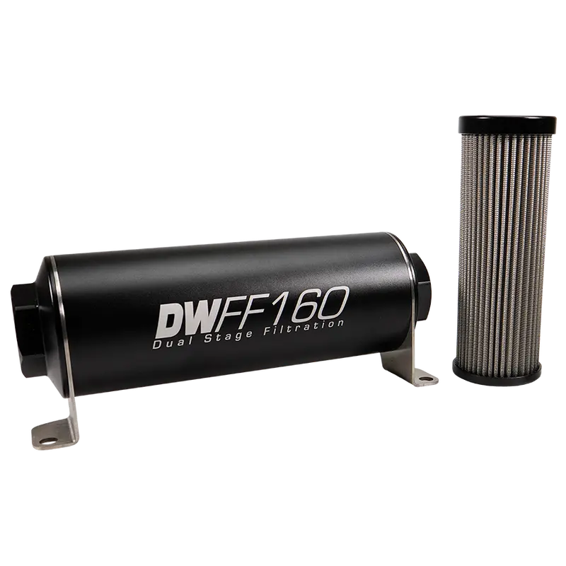10An Female, 5 Micron, 160Mm In-Line Fuel Filter Kit 1