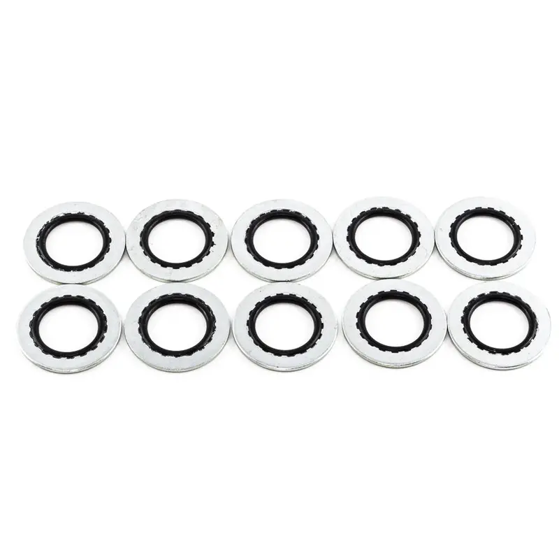 10An Rubber And Metal Crush Washer (Pack Of 10) 1