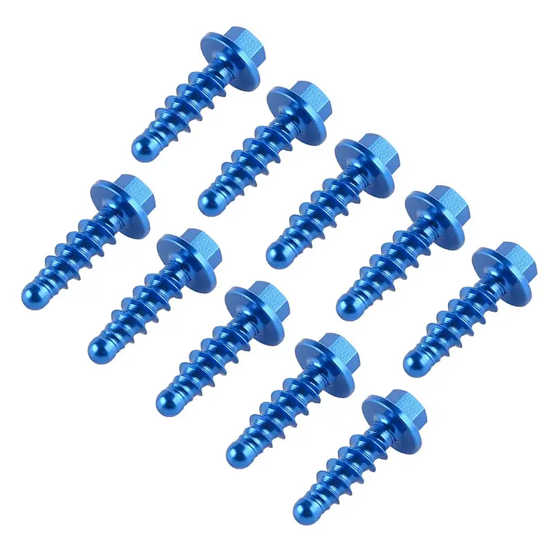 10Pcs Cnc Fairing Bolts Motorcycle Tapping Screw 1