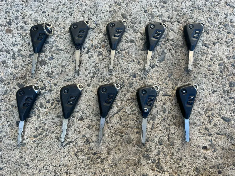 10X Genuine Subaru Liberty 2003 - 2006 Factory Button Keys Fob Immobiliser 1