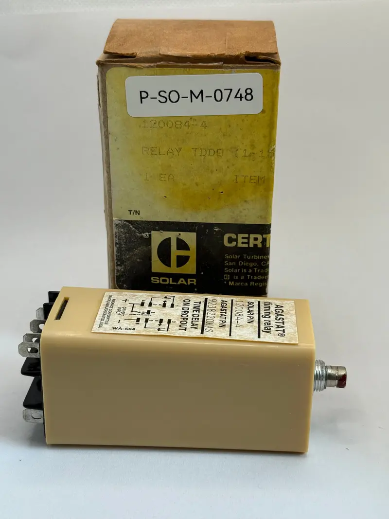 120084-4 Cat Solar Turbines 923822Omas Timing Relay 1