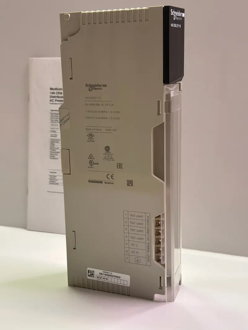140Cra21110 Dio Drop Interface Modicon Quantum - 115/230 V Ac - 1 Single Port 1