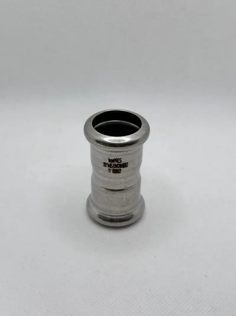 183022000 Ø22 Stainless Steel 316L Sleeve To Press 1