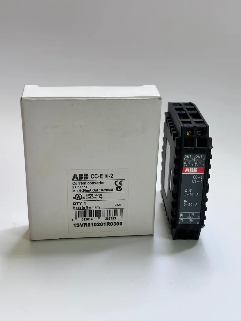 1Svr010201r0300 Abb Optoisolator Cc-E I/I-2, 2 Chanel Current Converter 1