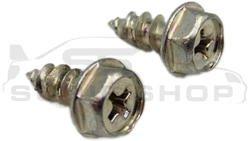 2 X Genuine Subaru Liberty Outback Forester Impreza Wrx Bumper Bracket Screws 1