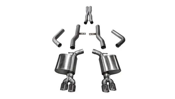 2015-2020 Dodge Challenger Srt, Hellcat, 6.4L, 6.2L V8, Catback Corsa Exhaust System (14989) Xtreme 1