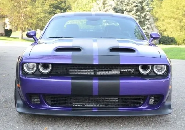 2019+ Dodge Challenger Hellcat / Hellcat Redeye Style Rally Stripe Kit 1
