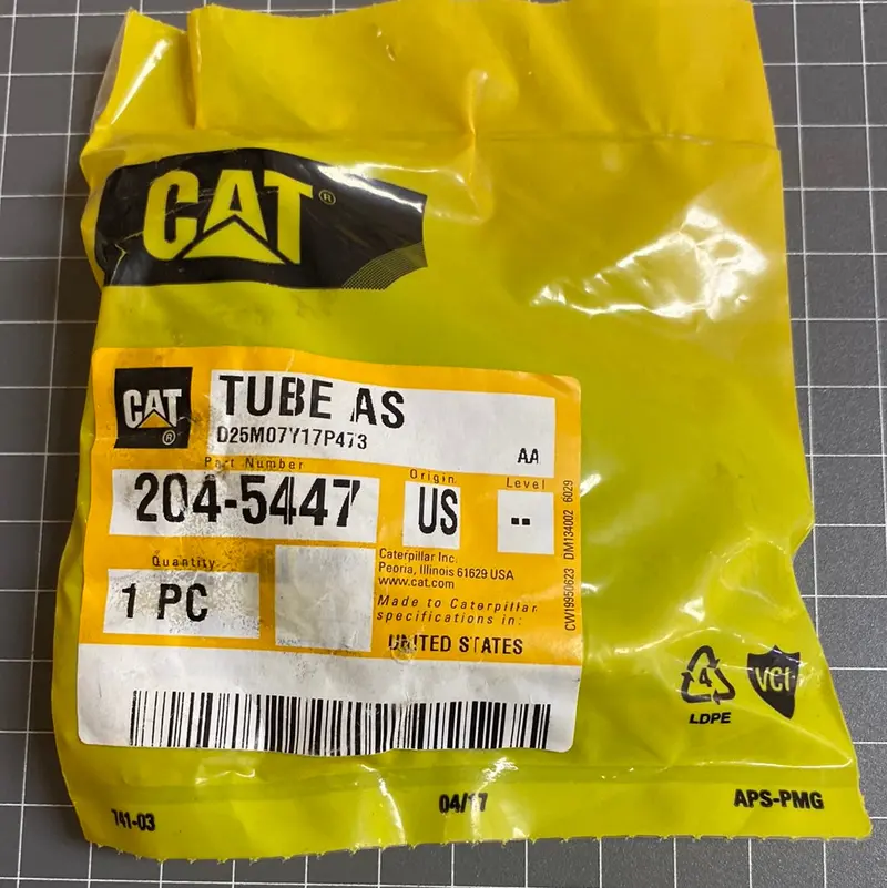 204-5447 Tube Assemble, Oil Jet Tube - Genuine Cat Part 2