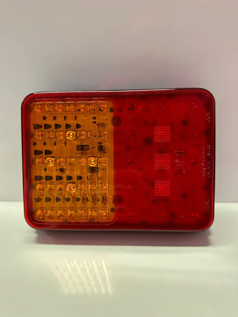 232-6136 24V Red/Amber Led Signal Light 1