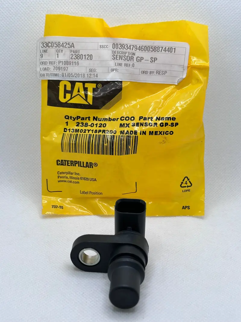 238-0120 24V Plastic Hall Effect Active Speed Sensor - Genuine Cat Part 1