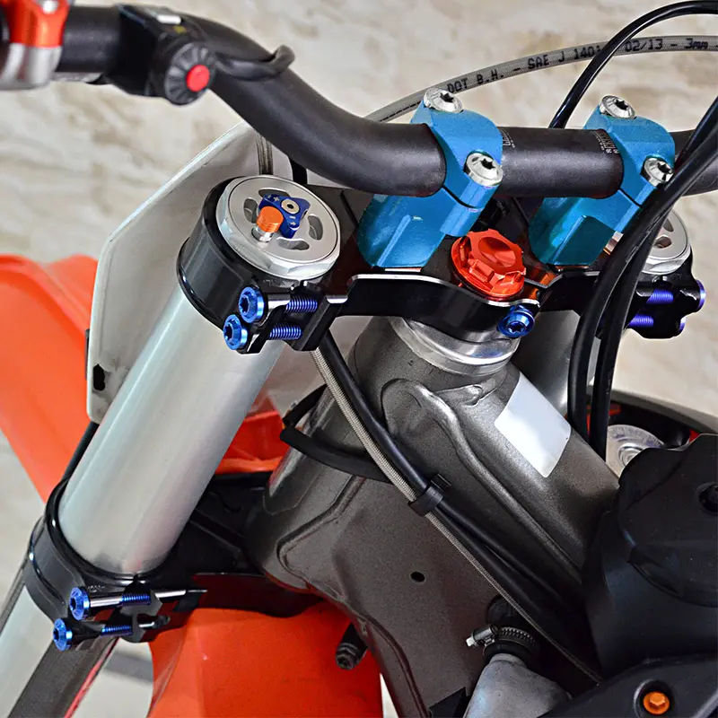 28Mm Handlebar Mounts Clamp Riser For Ktm 350 500 Excf 2005-2015 2