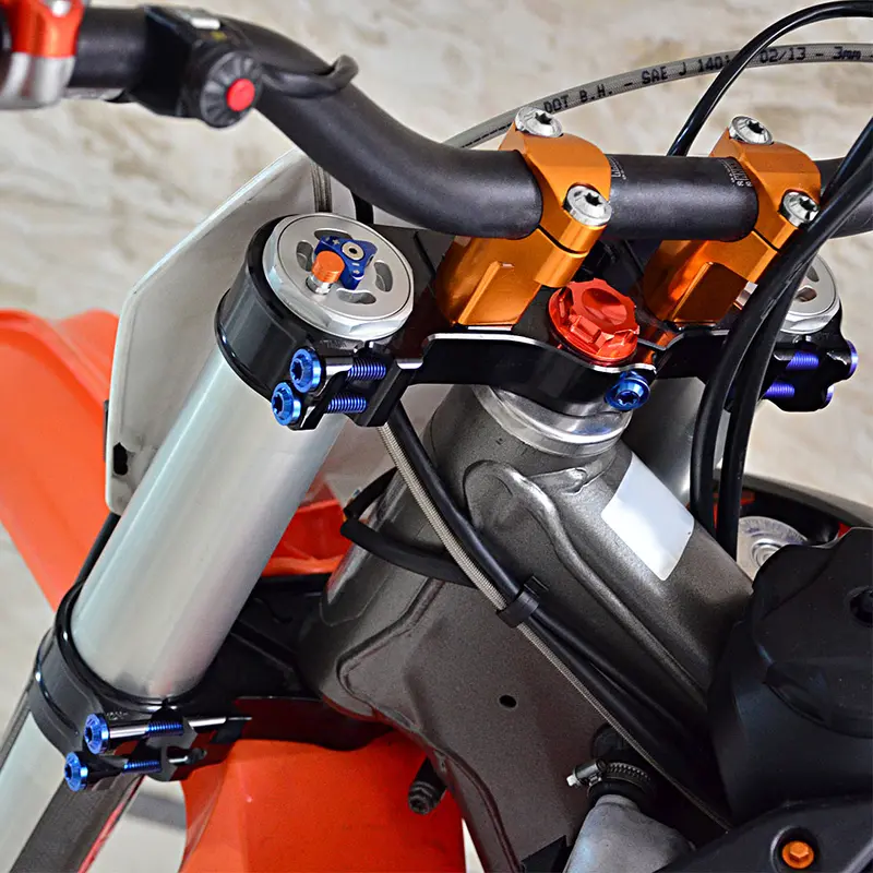 28Mm Handlebar Mounts Clamp Riser For Ktm 350 500 Excf 2005-2015 3