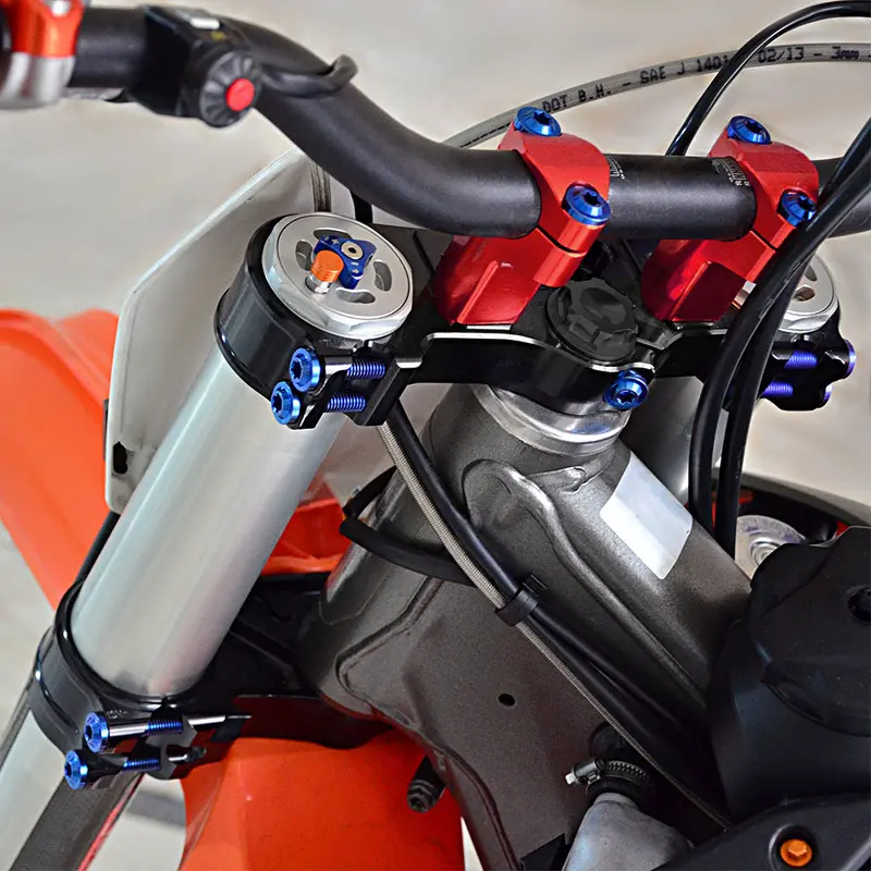 28Mm Handlebar Mounts Clamp Riser For Ktm 350 500 Excf 2005-2015 4