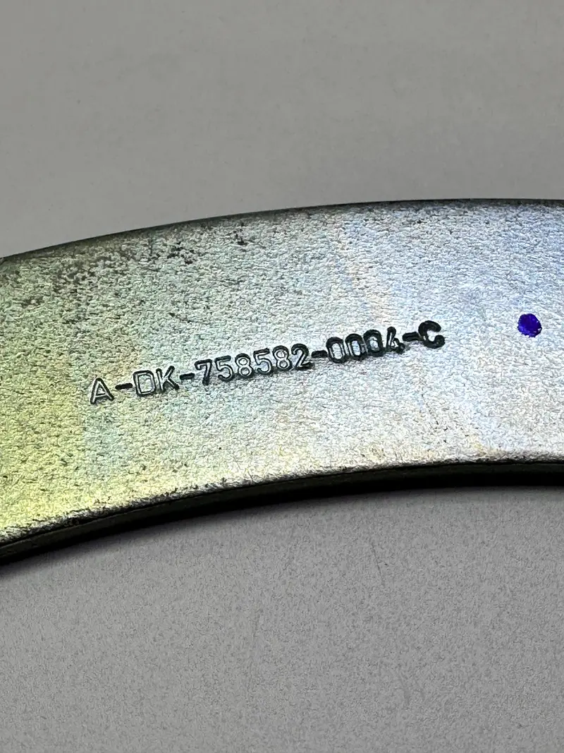 292-0651 Plate - Compressor 2