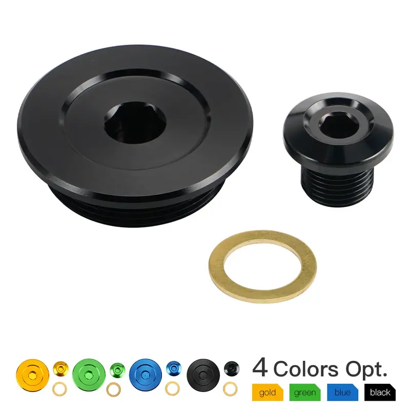 2Pcs Cnc Billet Screw Cover Plug Bolts For Suzuki Drz400/E/S/Sm 2000-2024 1