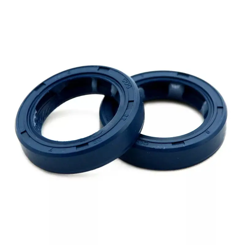 2Pcs Metric Size 32 X 22 X 7Mm Rotary Shaft Oil Seals Rubber Dustproof 1