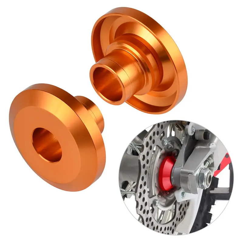 2Pcs Rear Wheel Spacers For Ktm 350 500 Exc-F 2008-2019 2