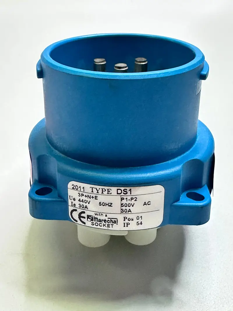 3118017972 30A Decontactor Inlet, 3P+Neutral+Earth 380-440V 1