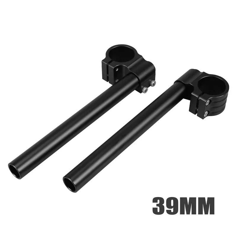 39Mm Clip Ons Handlebar 1" Bar For Harley Davidson Sportster 883 1200 Dyna Fat Street Bob Low Rider Super Glide 1