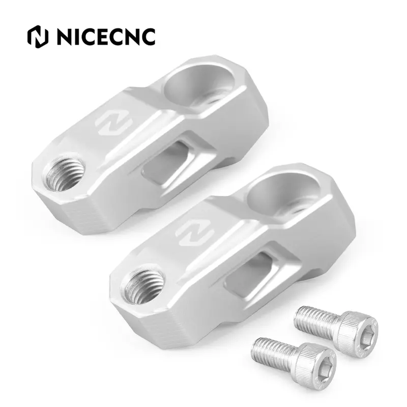 40Mm Mirror Extender Riser For Bmw R1250gs 19-23 R1200gs 13-18 2