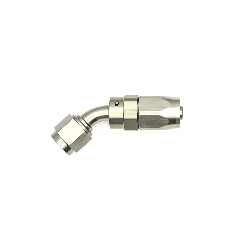45-Deg. 6An Swivel Cpe Hose End 1