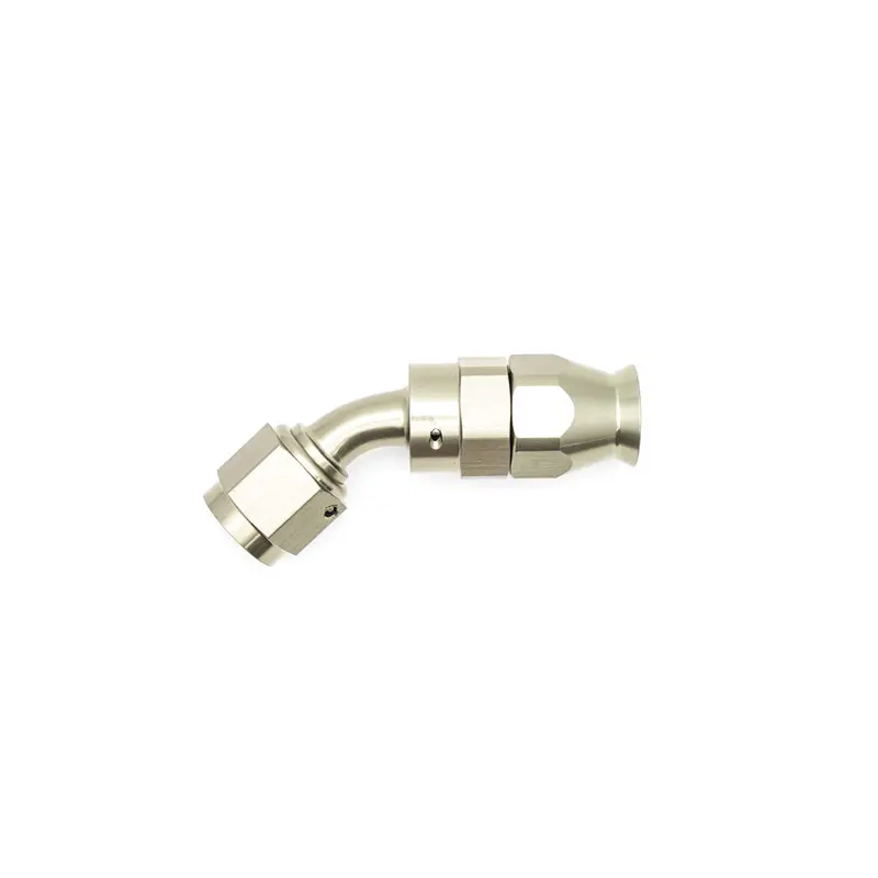 45-Deg. 6An Swivel Ptfe Hose End 1