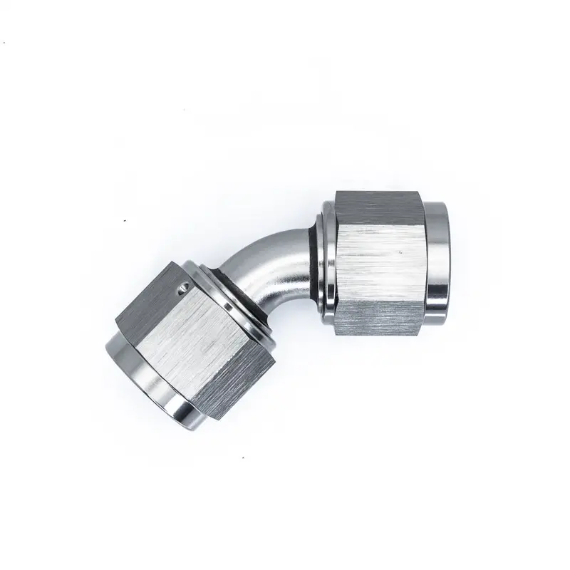 45-Deg. 8An To 8An Swivel Coupler 1