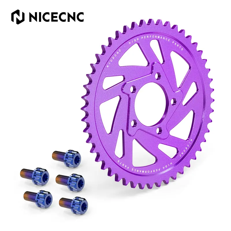 48T Rear Sprocket & Sprocket Bolts For Surron Light Bee X S Segway X160 X260 1