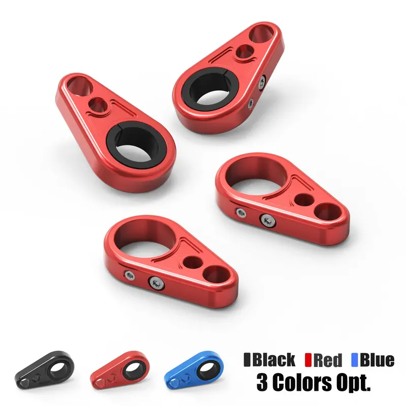 4Pcs Atv A-Arm Brake Line Cable Clamps For Honda Trx 450R 250X 90X 400X 1