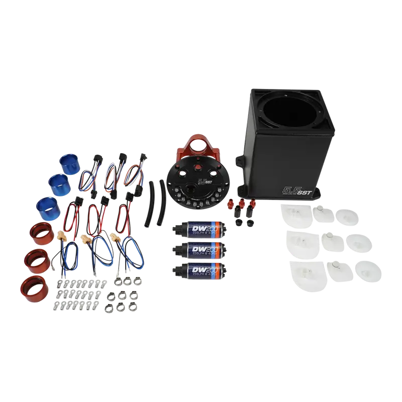 5.5L Staged Surge Tank With 3 Dw200 Fuel Pumps 1