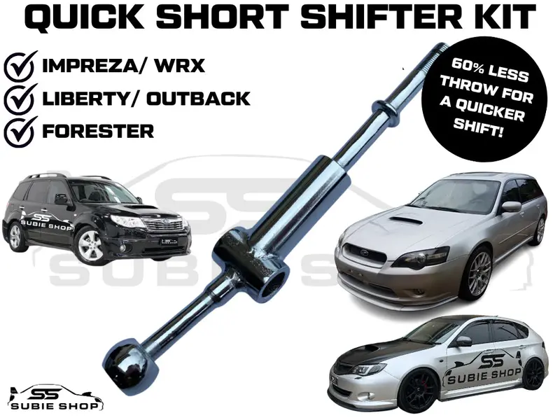 5 Speed Short Shifter Manual Quick Shift For Subaru Impreza Wrx Forester Liberty Outback 1