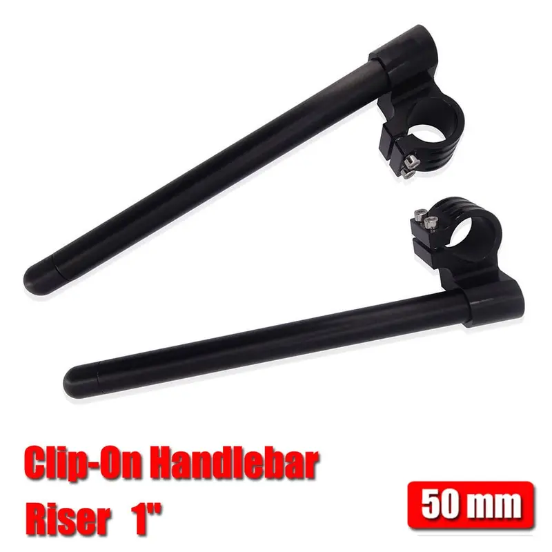 50Mm Clip-On Handlebar 1" Riser For Yamaha Honda Suzuki Kawasaki 2