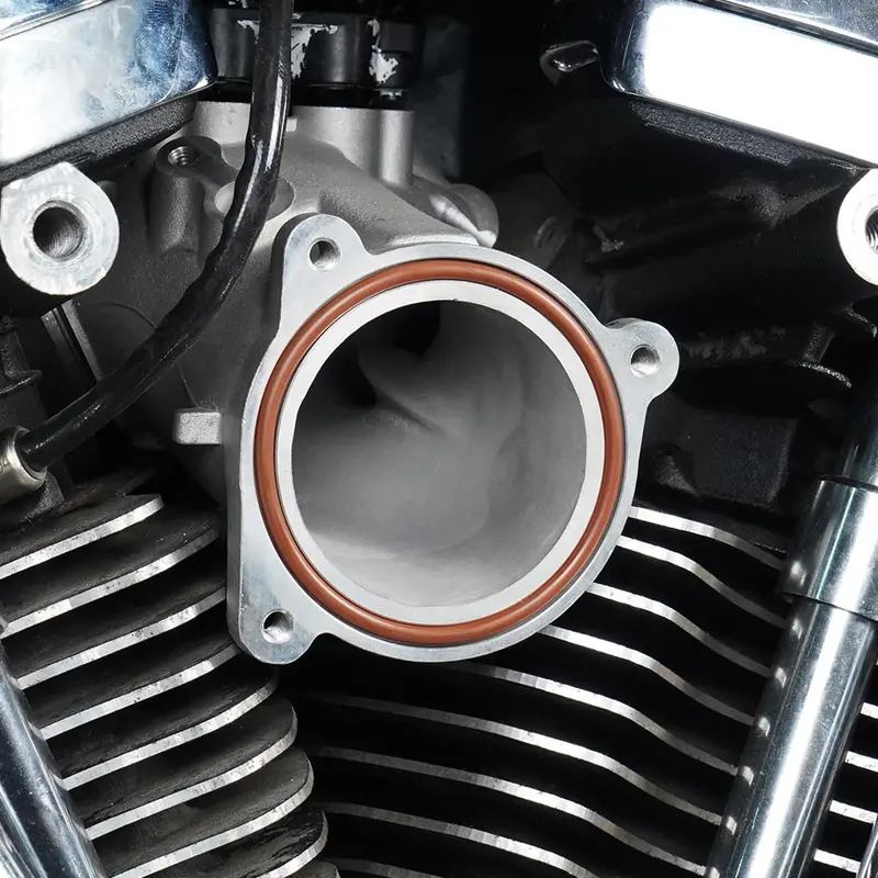 57Mm M8 Engine Air Intake Manifold For Harley Road King Street Glide 55Mm Stock Manifold 2