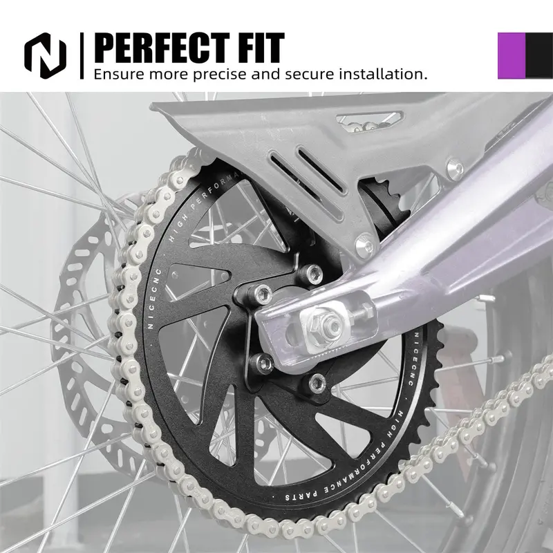 58T Rear Sprocket For Surron Light Bee X/ S/ L1e Segway X160 X260 4