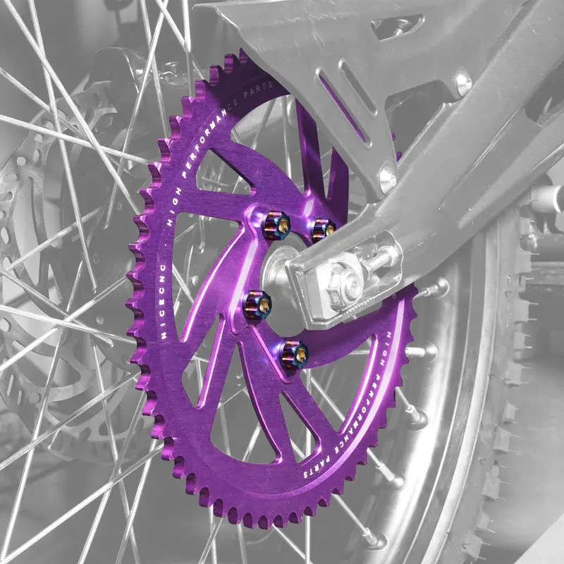 58T Rear Sprocket & Sprocket Bolts For Surron Light Bee Segway X160 X260 2