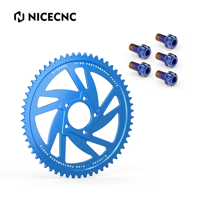 58T Rear Sprocket & Sprocket Bolts For Surron Light Bee Segway X160 X260 2