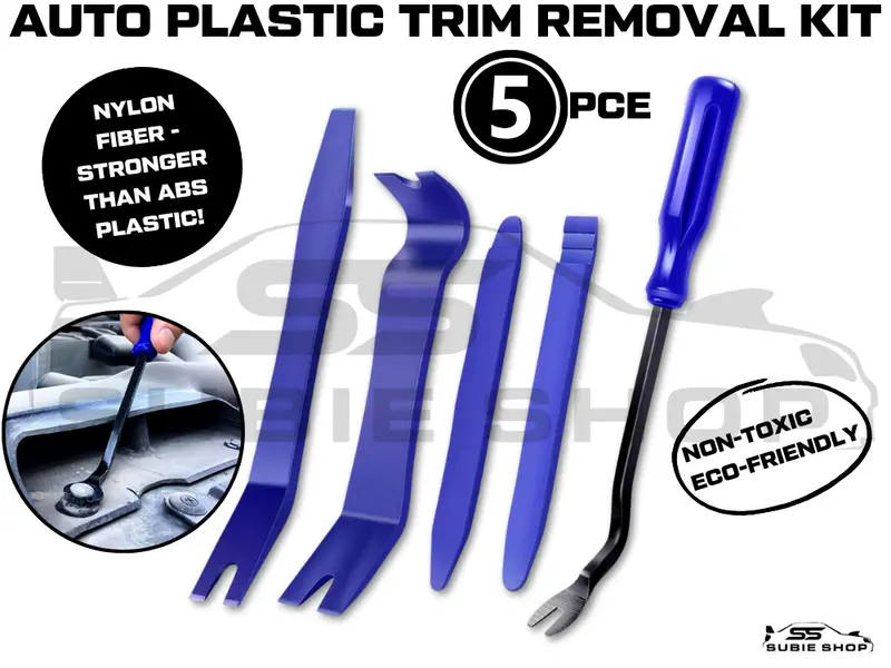 5Pc Car Automotive Nylon Non Plastic Interior Panel Trim Removal Repair Tool Kit 1