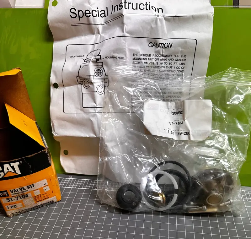 5T-7104 Air Valve Kit-Control - Genuine Cat Part 1