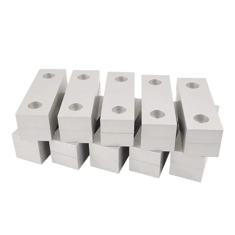 6 X 2 X 1" Machined Aluminum Soft Jaws 10 Pack 20 Pieces 2