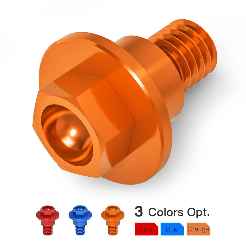 6 X Front Fork Guard Bolts Screws For Ktm 690 Enduro/R 2008-2022 Husqvarna 125-501 Tc/Fc/Te/Fe/Tx/Fx 2014-2022 1
